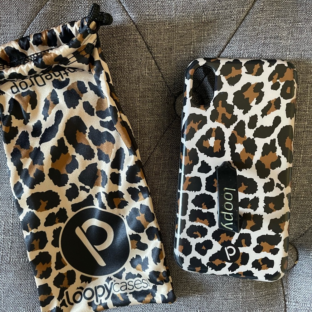 Loopy Original IPhone X/Xs Leopard case